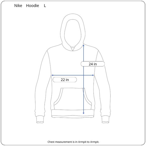 Nike Dri-FIT Gray Hoodie Red Stitching L Athleisure Sportswear Running Gym - Picture 3 of 9